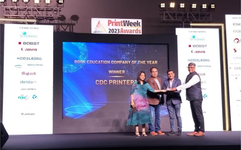 PrintWeek Awards 2023: CDC Printers wins Book Education Company of the Year